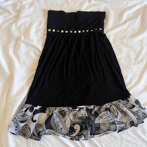 Becca- Strapless Mini Sundress